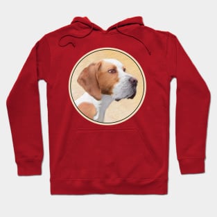 Pointer Painting - Cute Original Dog Art Hoodie